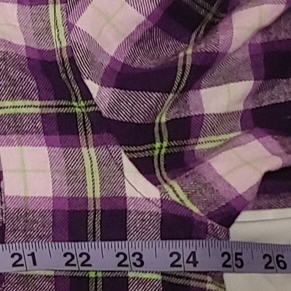 Mishka NYC Long Sleeve Flannel XXL Mens Plaid Streetwear - Picture 4 of 8